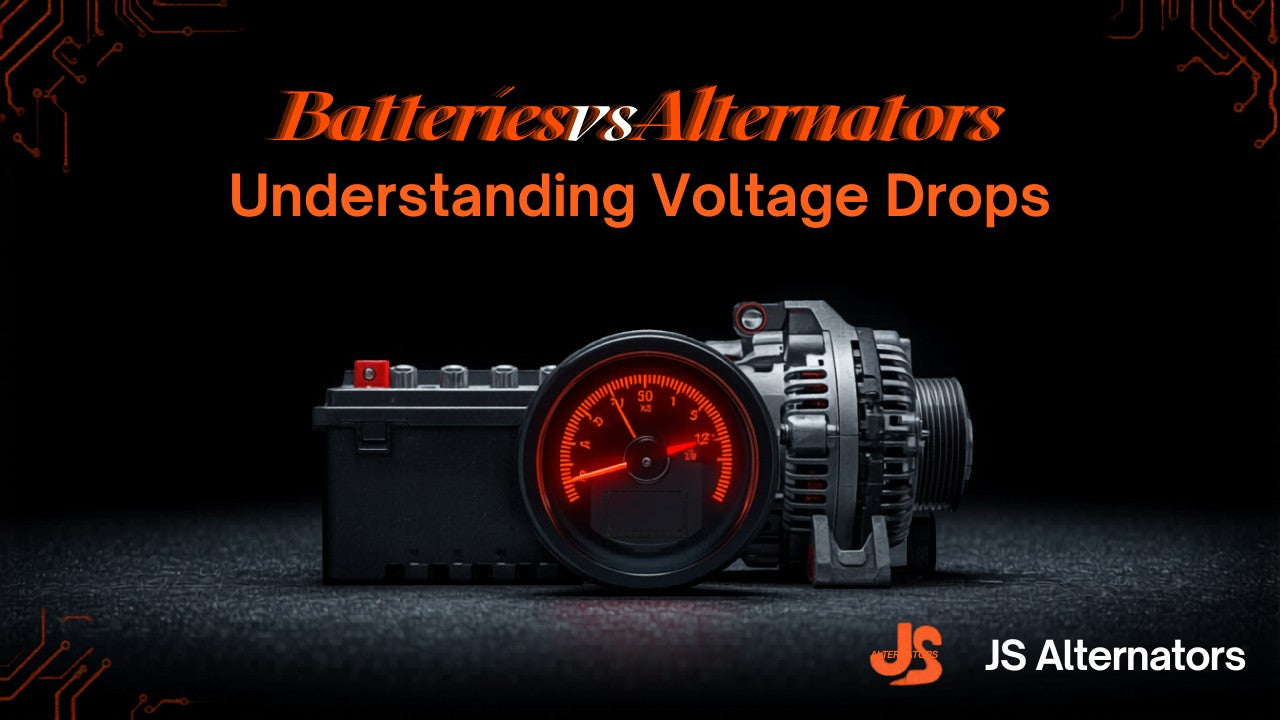 Batteries vs. Alternators: Understanding Voltage Drop – JS Alternators