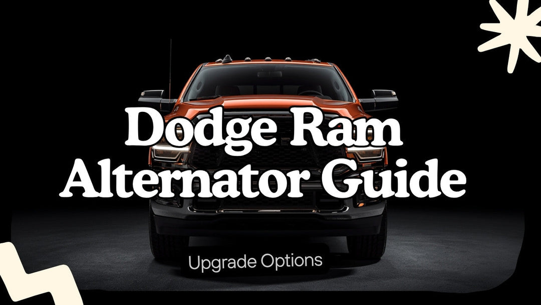 Dodge Ram 1500 2500 Alternator Replacement Guide Costs and Upgrade Options
