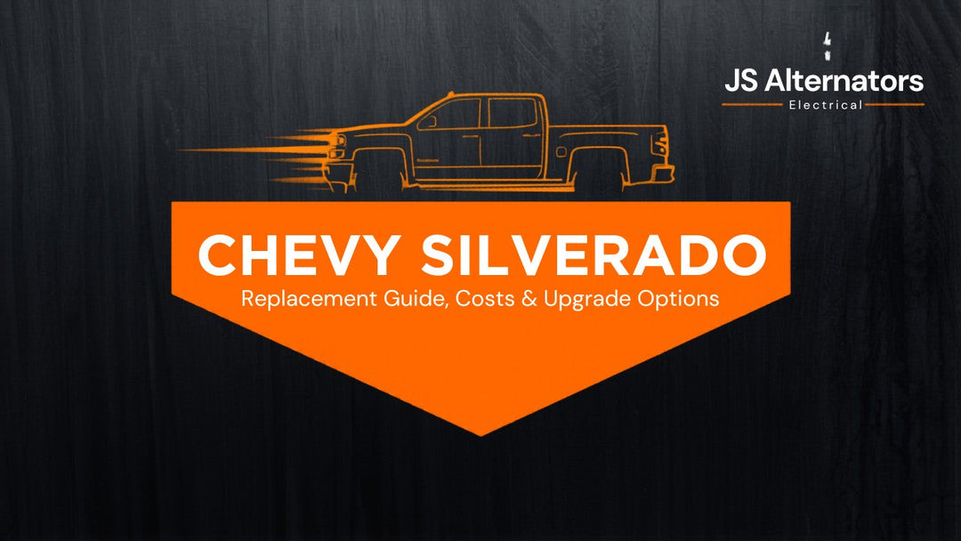 Chevy Silverado Alternator Replacement Guide Costs and Upgrade Options