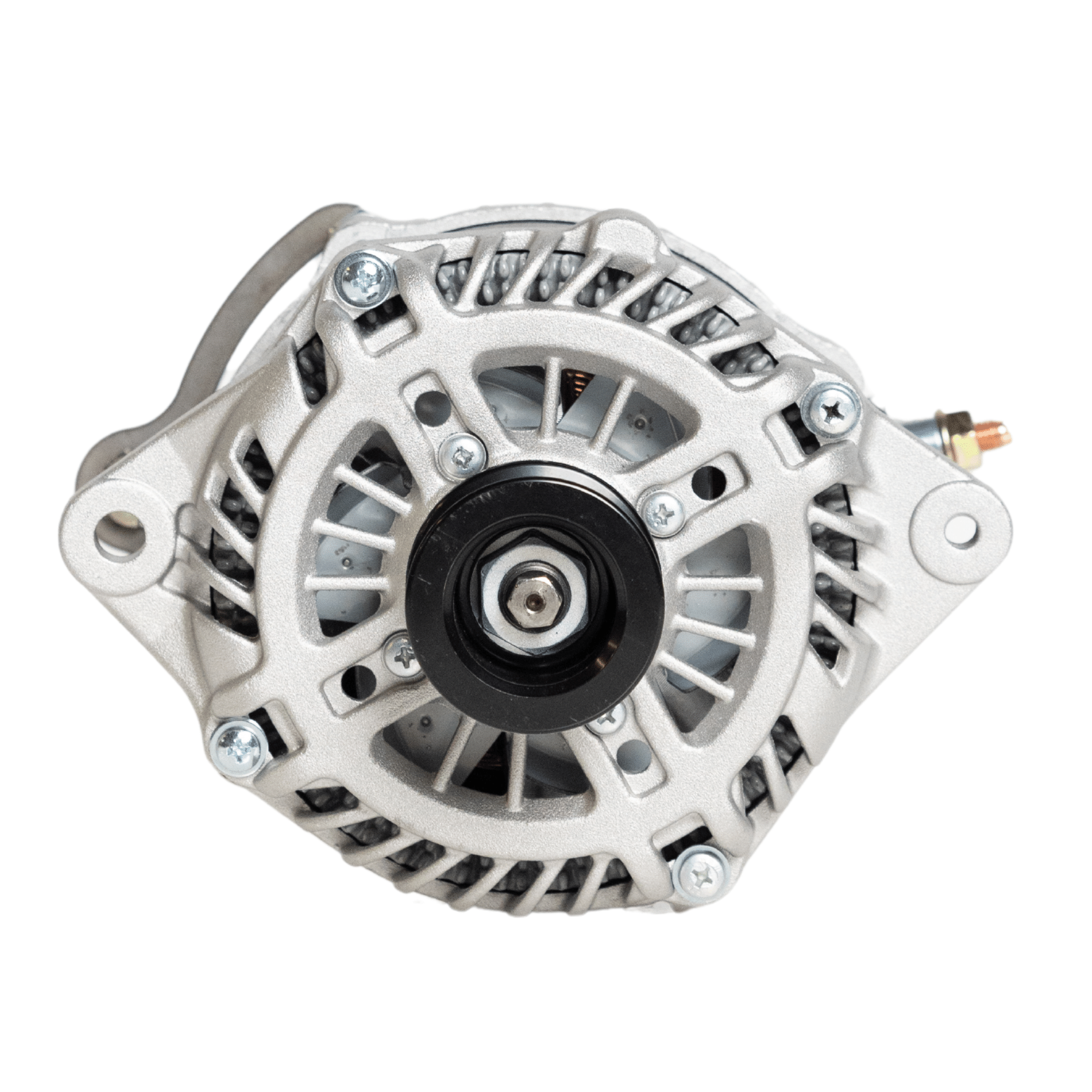 Quality Autoparts 125A Alternator For Nissan Murano 3.5L (2003-2007) & Maxima 3.5L (1996-2003) – Polished Chrome (13612, Q11248801LA)