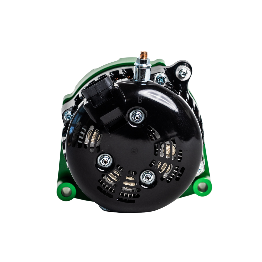 1996-2024 GM Billet High Output Alternator (Green)