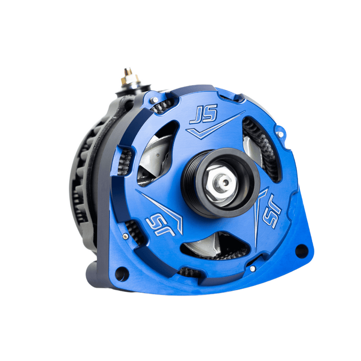 1996-2024 GM Billet High Output Alternator (Blue)