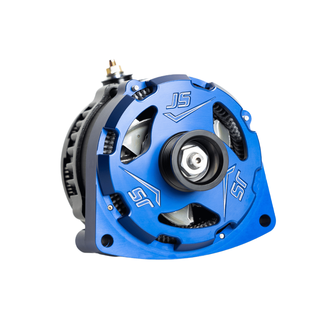 1996-2024 GM Billet High Output Alternator (Blue) - Superior Cooling ...