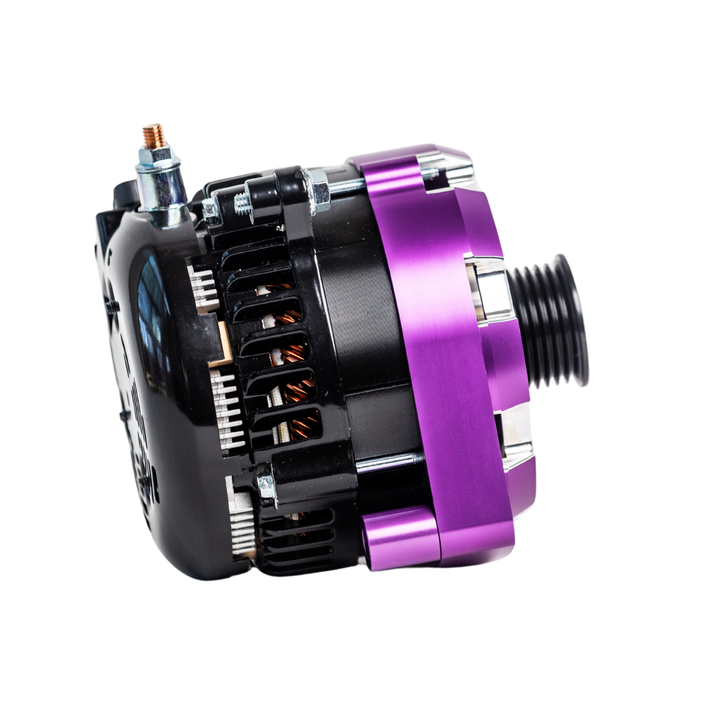 1996-2024 GM Billet High Output Alternator (Purple)