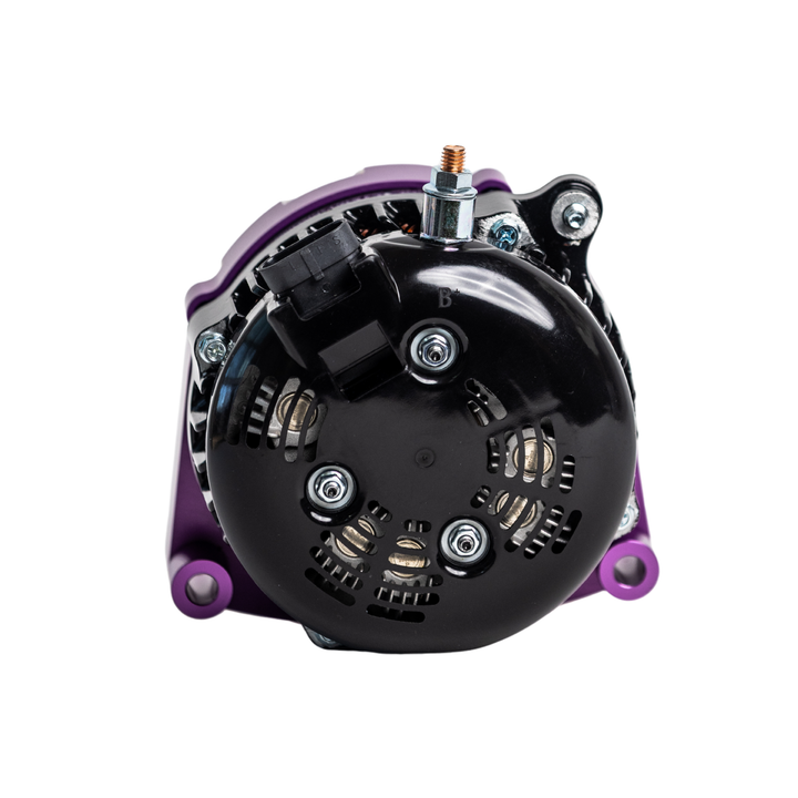 1996-2024 GM Billet High Output Alternator (Purple)
