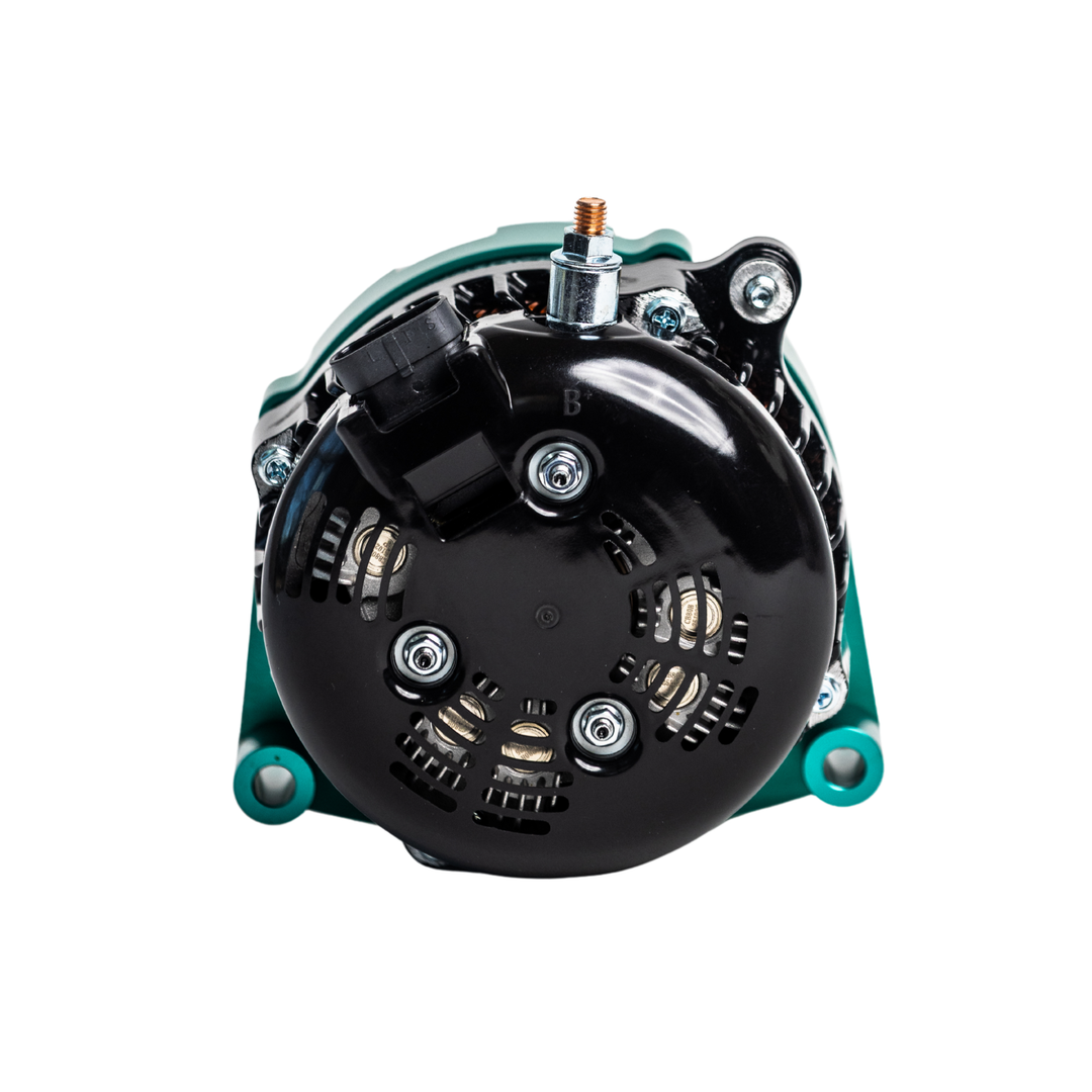 1996-2024 GM Billet High Output Alternator (Teal)