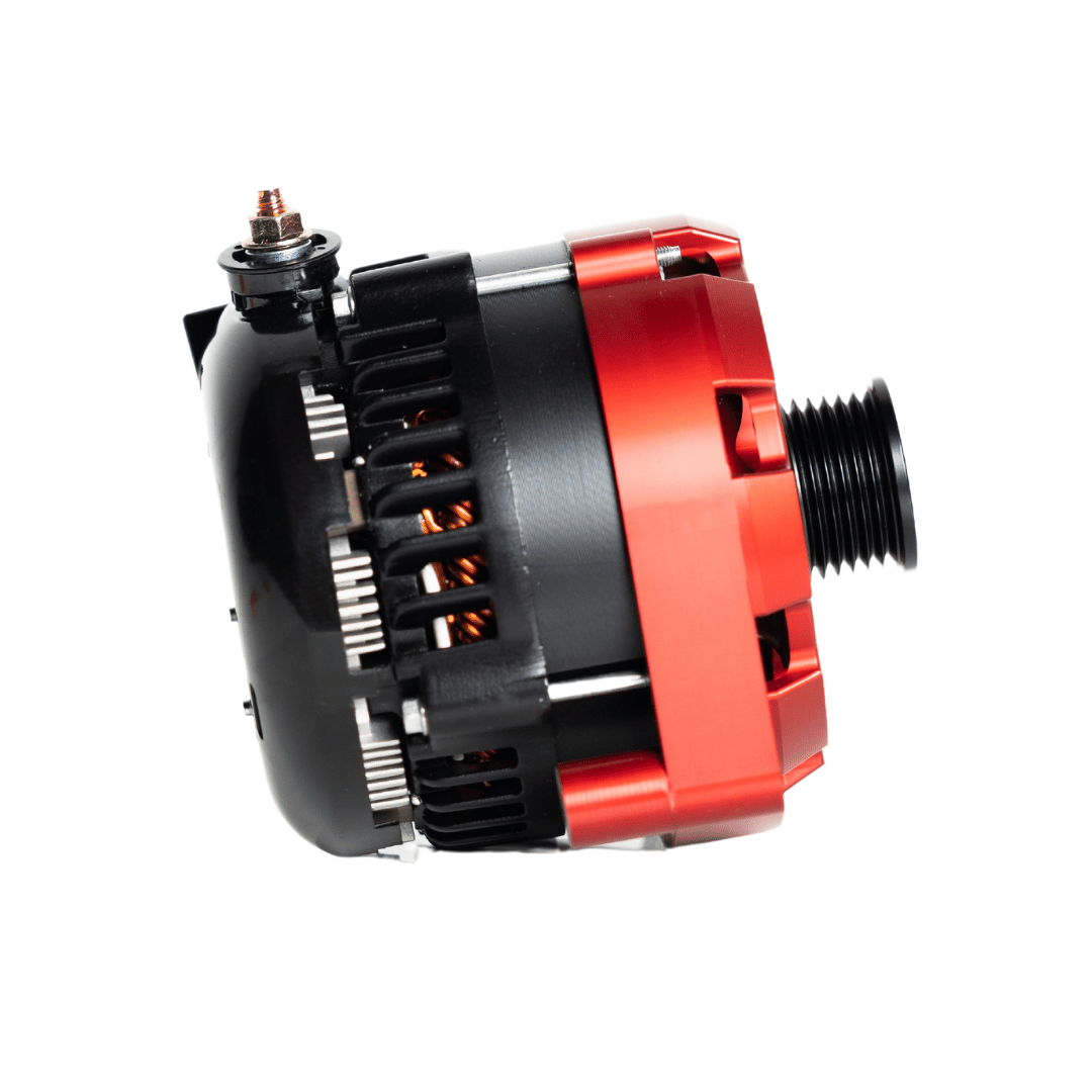 1996-2024 GM Billet High Output Alternator (Red)