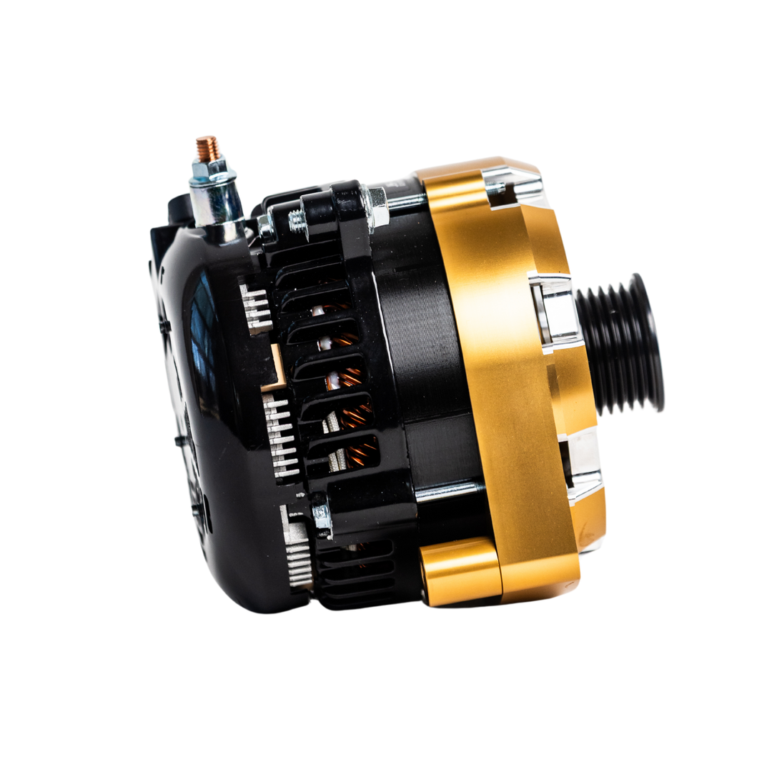 1996-2024 GM Billet High Output Alternator (Gold)