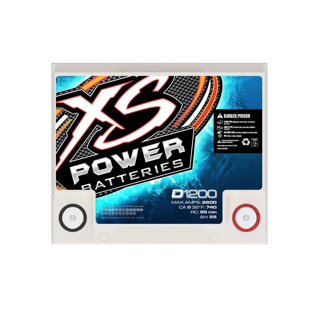 XS Power D1200 12V AGM Car Audio Battery