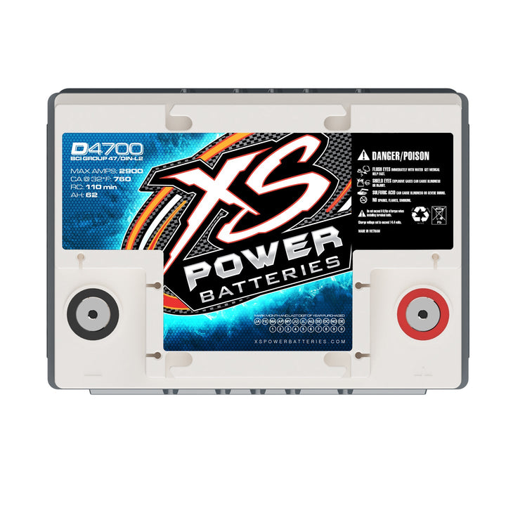 XS Power D4700 12V AGM Car Audio Battery
