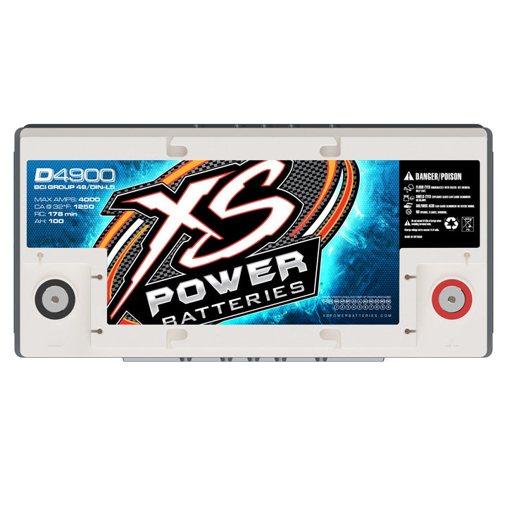 XS Power D4900 Group 49 12V AGM Car Audio Battery