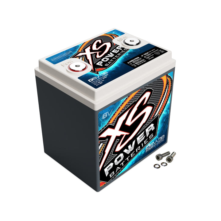 XS Power D6V-38 6V AGM Car Audio Battery
