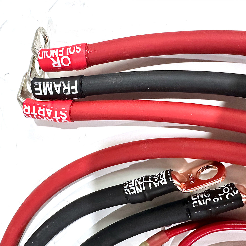 Ford Bronco - Gen 5 Battery Cable Kit (1992-1996)