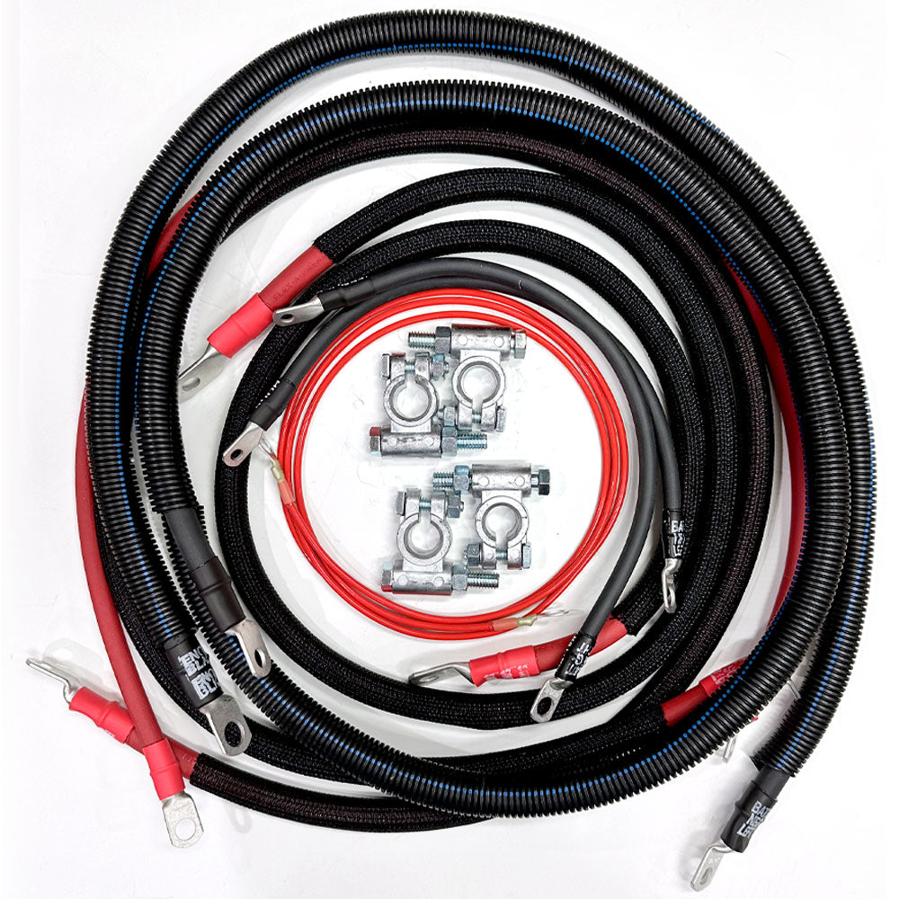 Ford Powerstroke 7.3 Diesel - F250/F350 Battery Cable Kit (1999-2003)