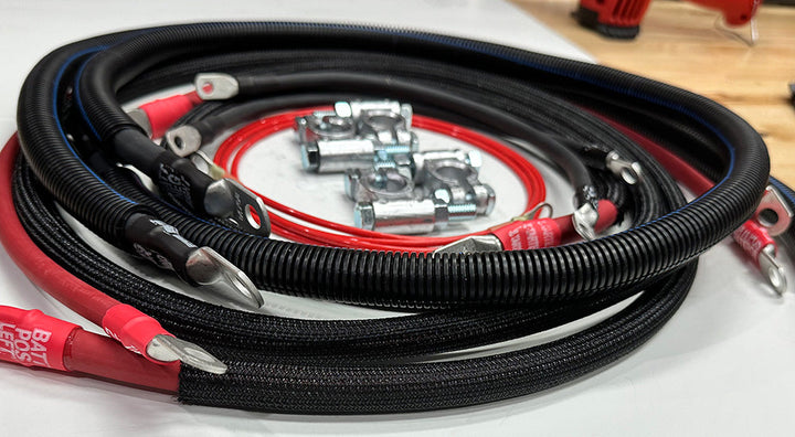 Ford Powerstroke 7.3 Diesel - F250/F350 Battery Cable Kit (1999-2003)