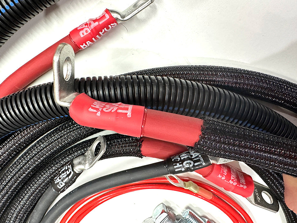 Ford Powerstroke 6.7 Diesel - F250/F350 Battery Cable Kit (2017-2021)