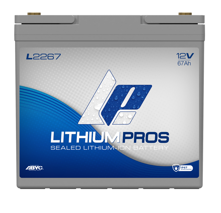 Lithium Pros L2267 12V 67Ah LiFePO4 Lithium Trolling Motor Battery – JS Alternators