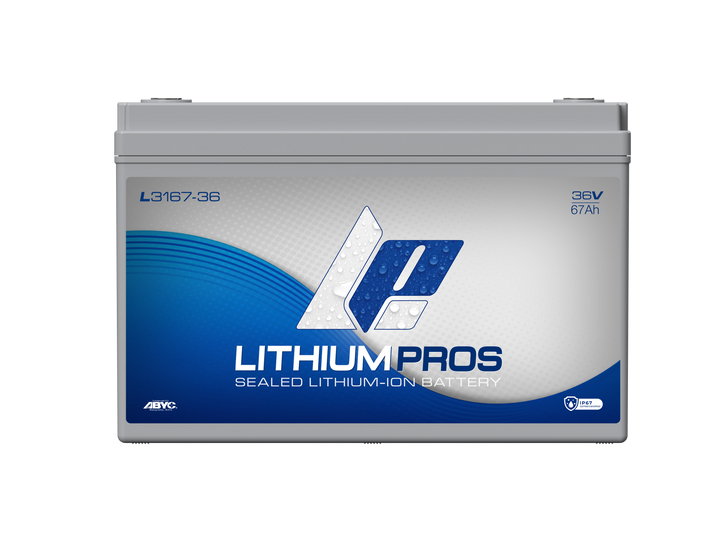 Lithium Pros L3167-36 36V 67Ah LiFePO4 Lithium Trolling Motor Battery – JS Alternators
