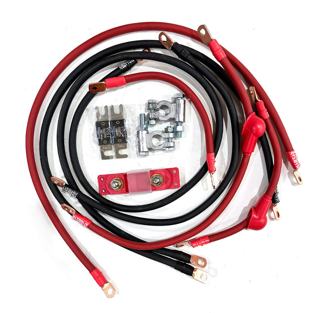 Lexus GX470 Big 7 Battery Cable Kit (Gen 1 - 2003-2009)