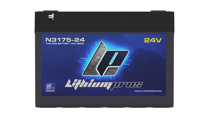Lithium Pros N3175 25.6V 75Ah LiFePO4 Lithium Trolling Motor Battery – JS Alternators