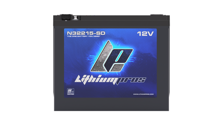 Lithium Pros N32215 12.8V 215Ah LiFePO4 Lithium Marine Starting Battery – JS Alternators