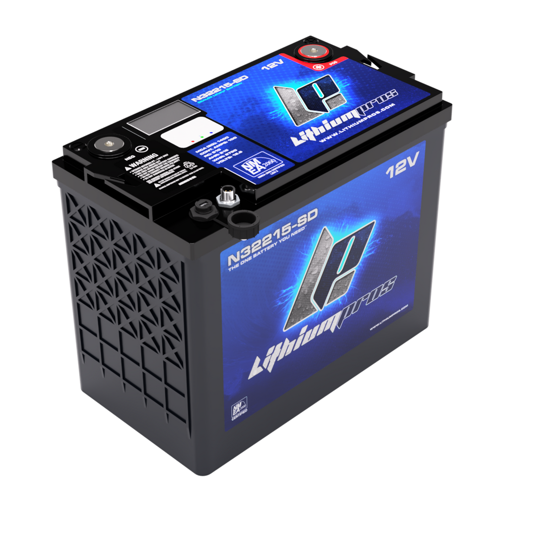 Lithium Pros N32215 12.8V 215Ah LiFePO4 Lithium Marine Starting Battery – JS Alternators