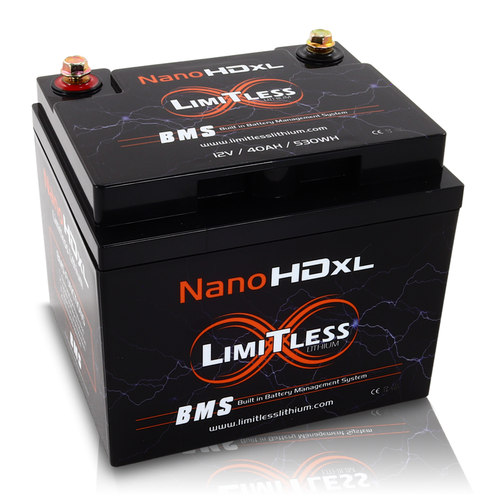 Limitless Lithium Nano-HD XL IP66 LiFePO4 Powersports Battery BCI 86
