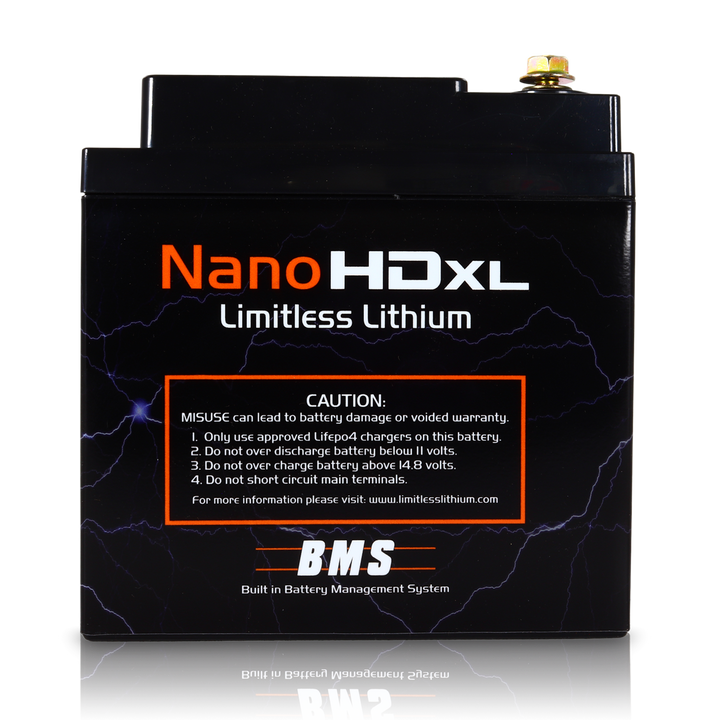 Limitless Lithium Nano-HD XL IP66 LiFePO4 Powersports Battery BCI 86 (3)