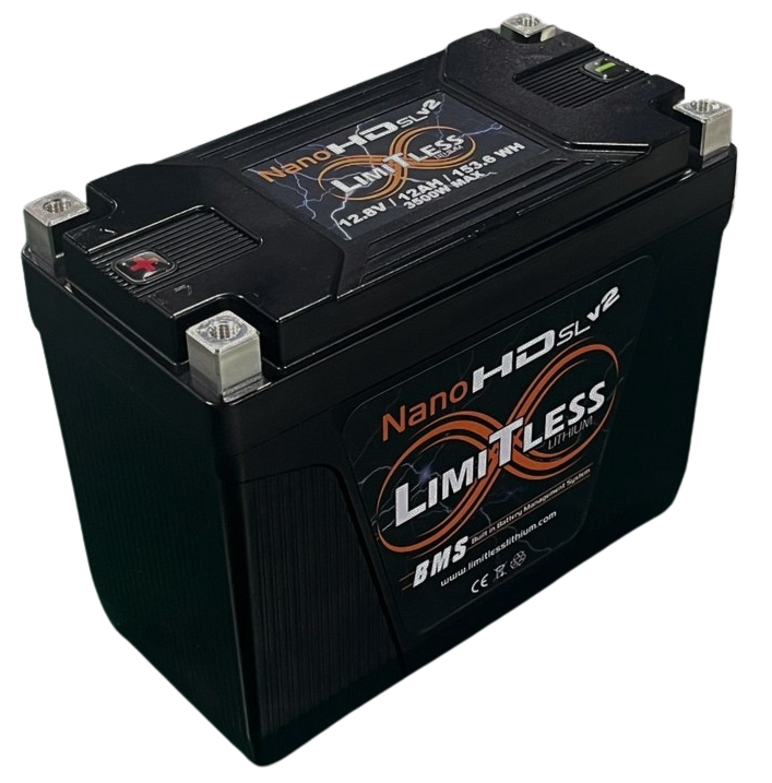 Limitless Lithium Nano-HD SLv2 12Ah LiFePO4 Powersports Battery BCI 20 (3)