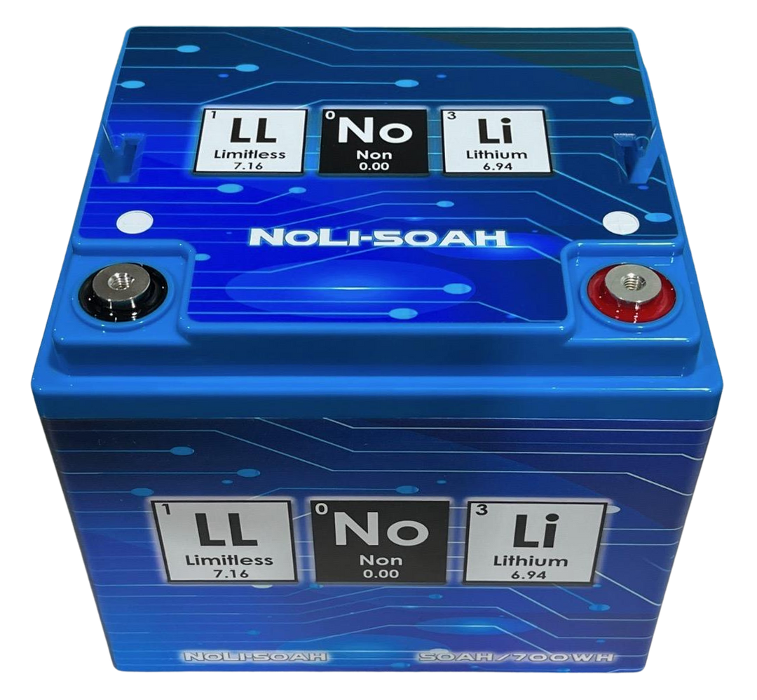 Limitless Lithium NoLi 50Ah 12V Sodium-Ion Car Audio Battery (2)