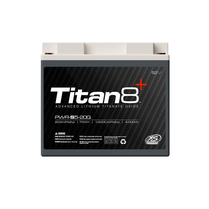 XS Power PWR-S5-20Q 12V Titan8 Lithium Titanate (LTO) Battery
