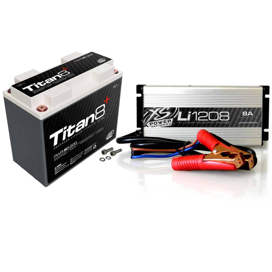 XS Power PWR-S5-20QCK 12V Titan8 Lithium Titanate (LTO) Battery