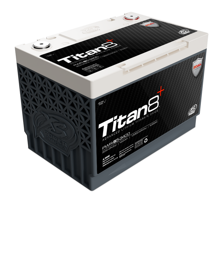 XS Power PWR-S5-3400 12V Titan8 Lithium Titanate (LTO) Battery