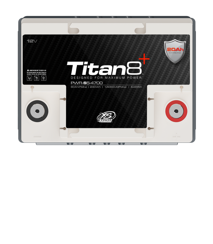 XS Power PWR-S5-4700 12V Titan8 Lithium Titanate (LTO) Battery