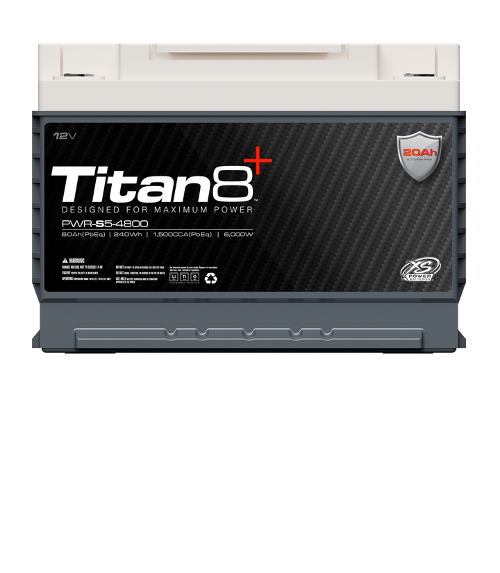 XS Power PWR-S5-4800 12V Titan8 Lithium Titanate (LTO) Battery