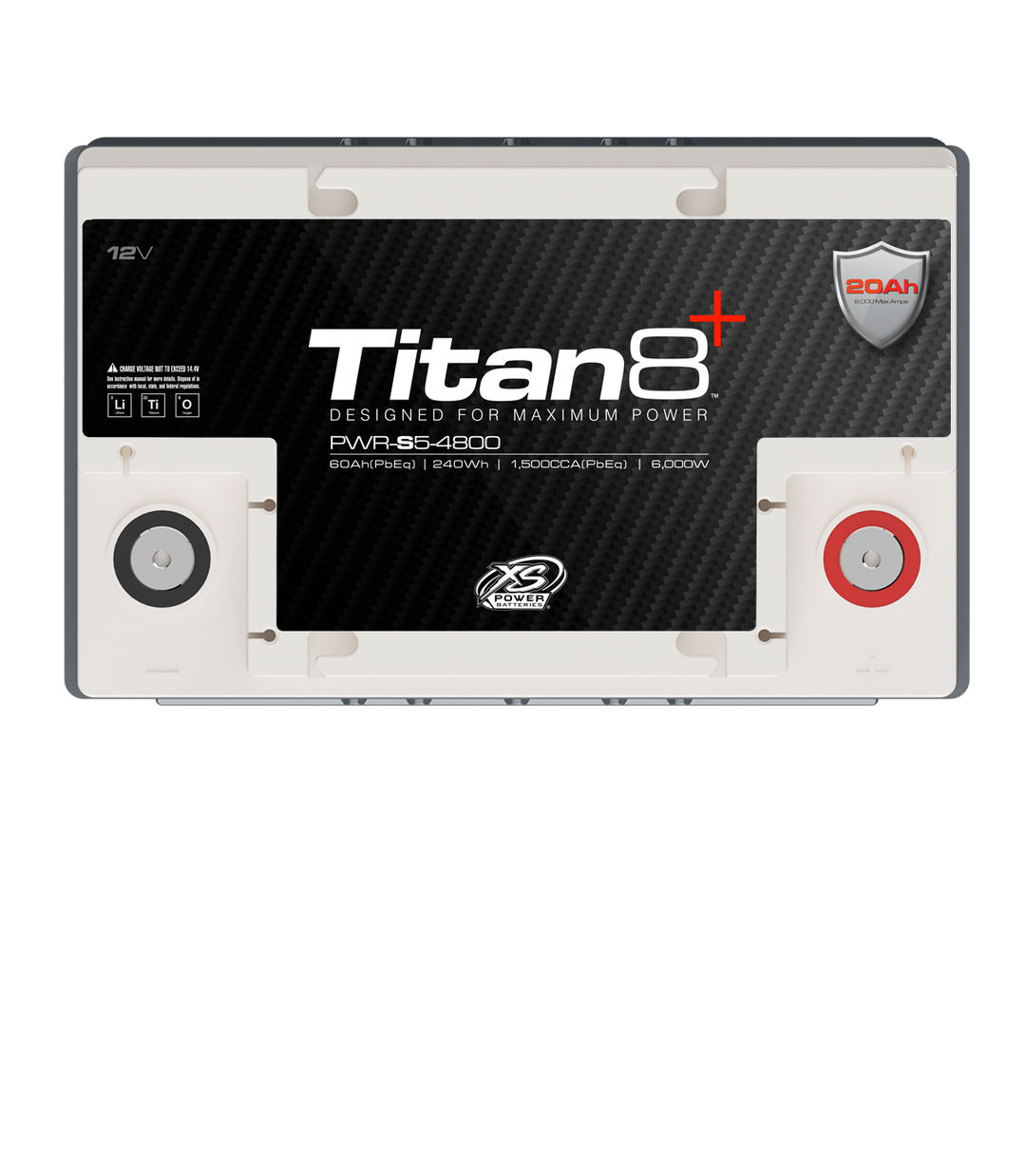 XS Power PWR-S5-4800 12V Titan8 Lithium Titanate (LTO) Battery