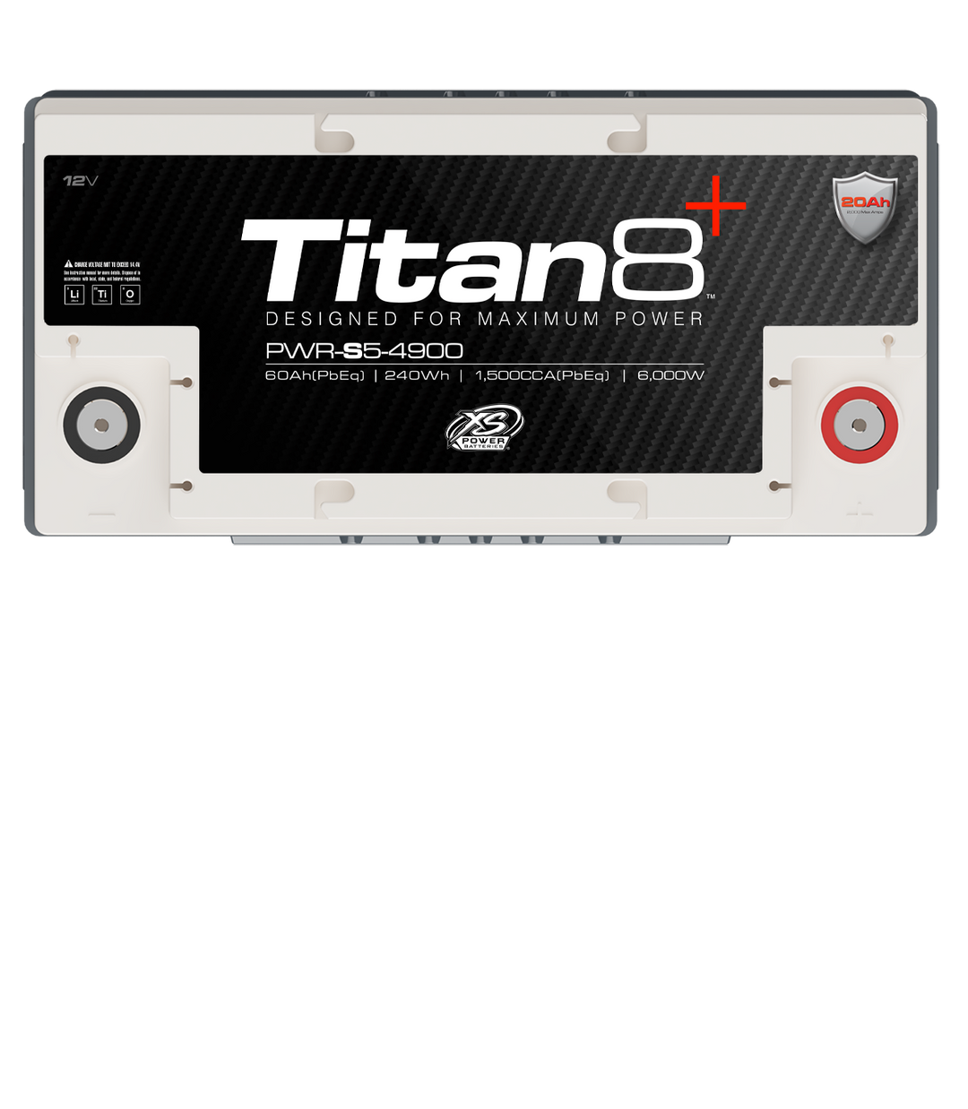 XS Power PWR-S5-4900 12V Titan8 Lithium Titanate (LTO) Battery