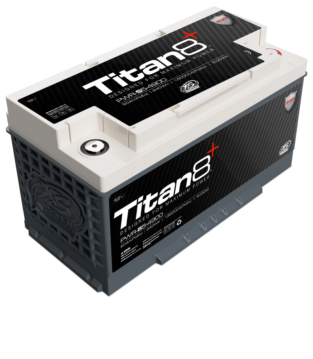 XS Power PWR-S5-4900 12V Titan8 Lithium Titanate (LTO) Battery
