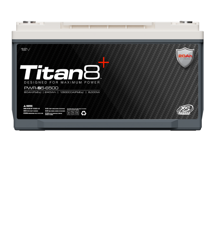 XS Power PWR-S5-6500 12V Titan8 Lithium Titanate (LTO) Battery