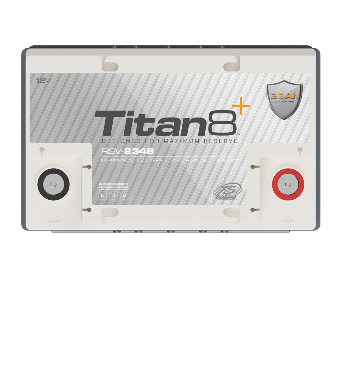 XS Power RSV-23-4800 Titan8 Lithium Titanate (LTO) Battery