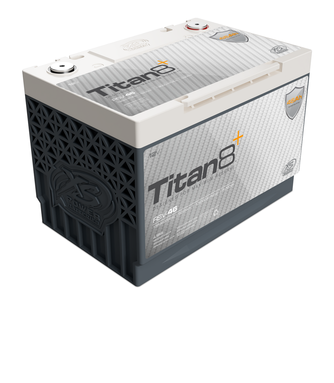 XS Power RSV-46 12V Titan8 Lithium Titanate (LTO) Battery