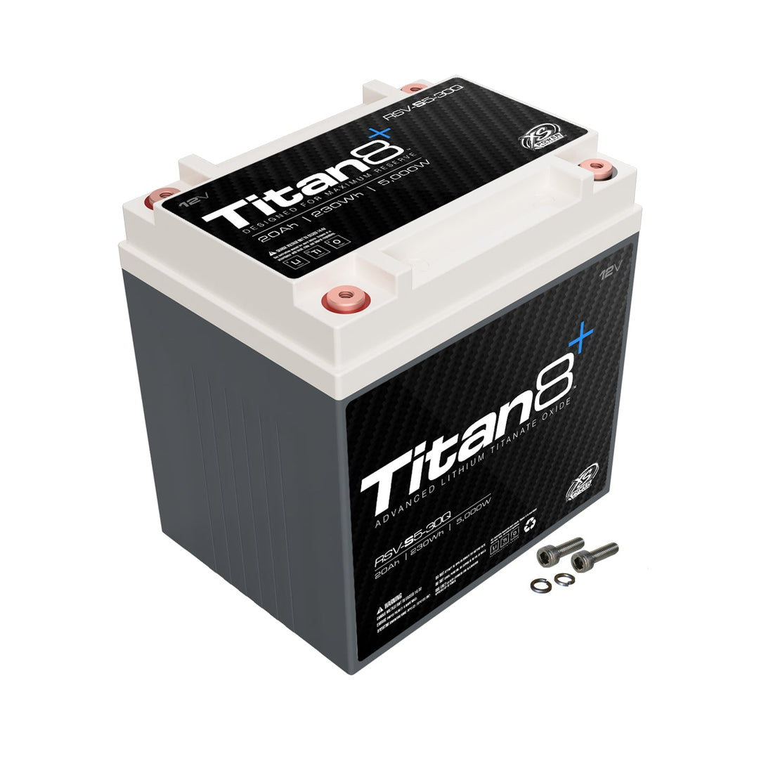 XS Power RSV-S5-30Q 12V Titan8 Lithium Titanate (LTO) Battery