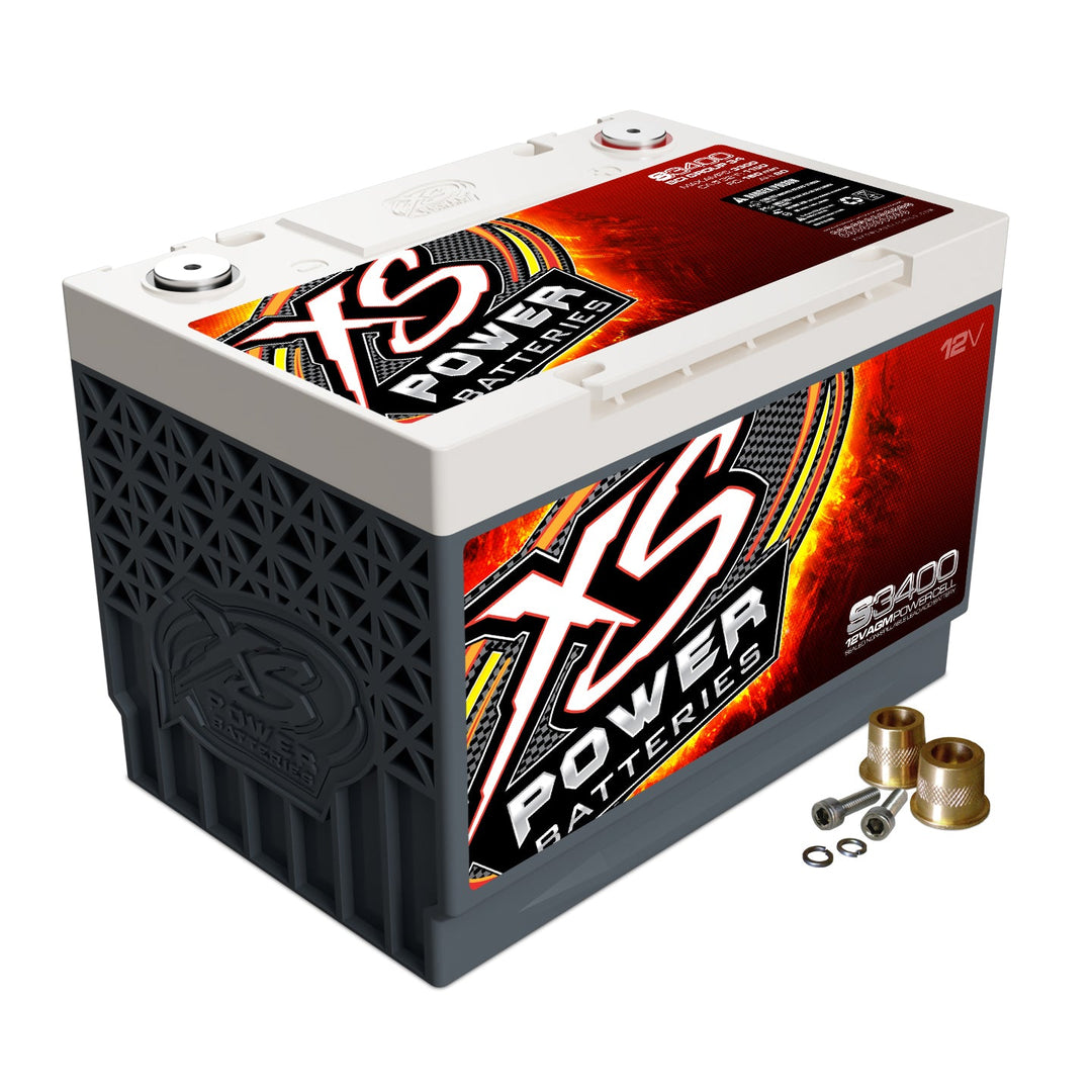 XS Power S3400 Group 34 12V AGM Car Audio Battery