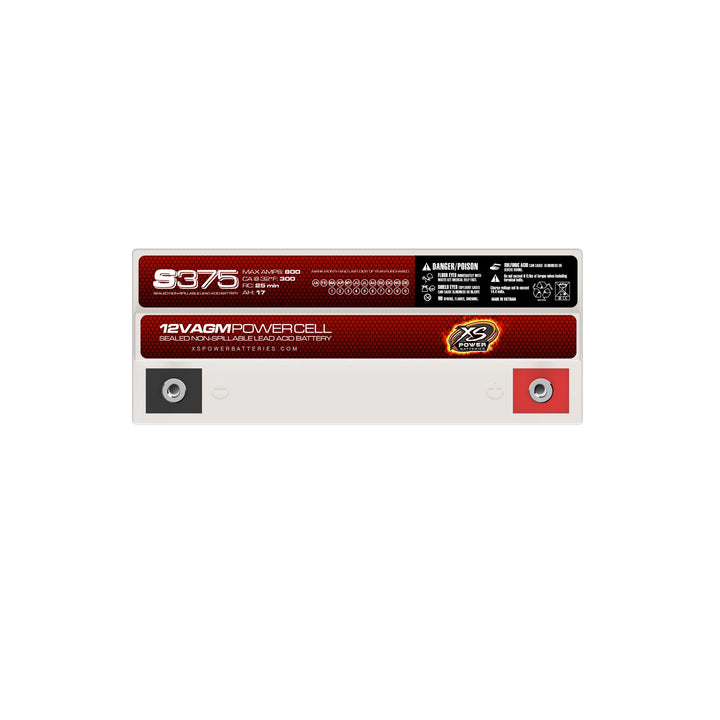 XS Power S375 12V AGM Car Audio Battery