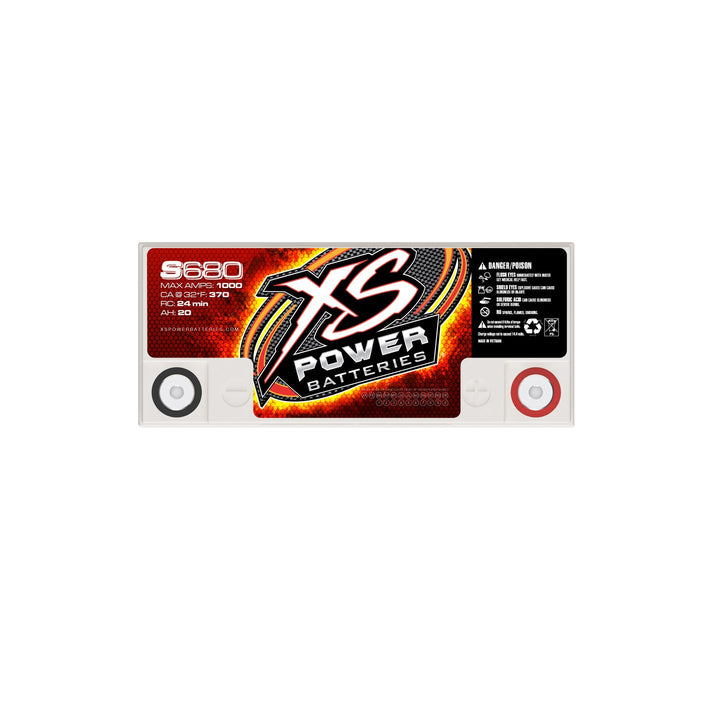 XS Power S680 12V AGM Car Audio Battery