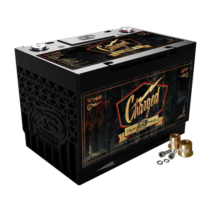 XS Power V3400 Group 34 12V AGM Car Audio Battery