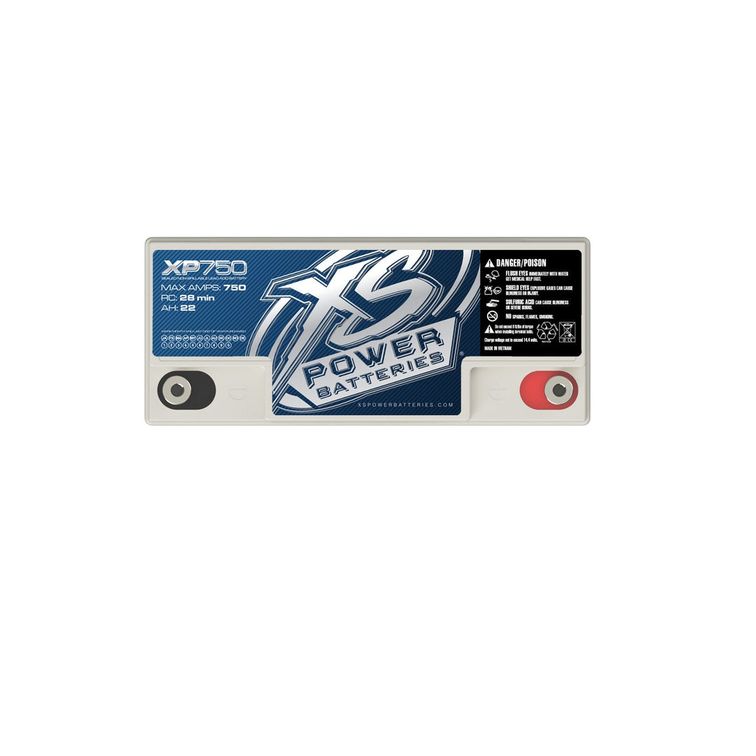 XS Power XP750 12V AGM Car Audio Battery