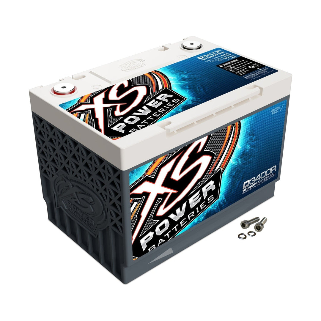 XS Power D3400R Group 34R 12V AGM Car Audio Battery