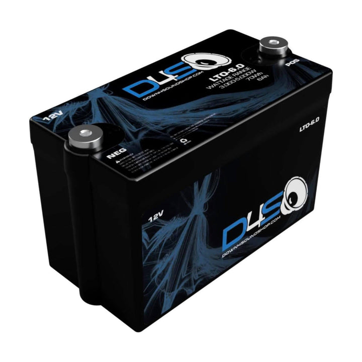 Down4Sound D4S LTO 6.0 6Ah 12V Lithium Titanate (LTO) Car Audio Battery