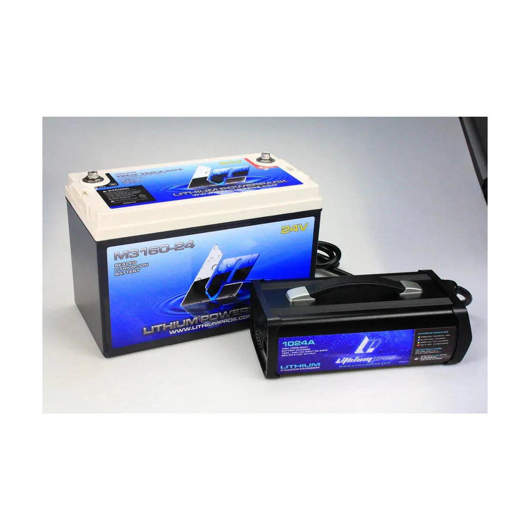 Lithium Pros M3175-24 25.6V 60Ah LiFePO4 – Deep Cycle Marine Trolling Battery | JS Alternators